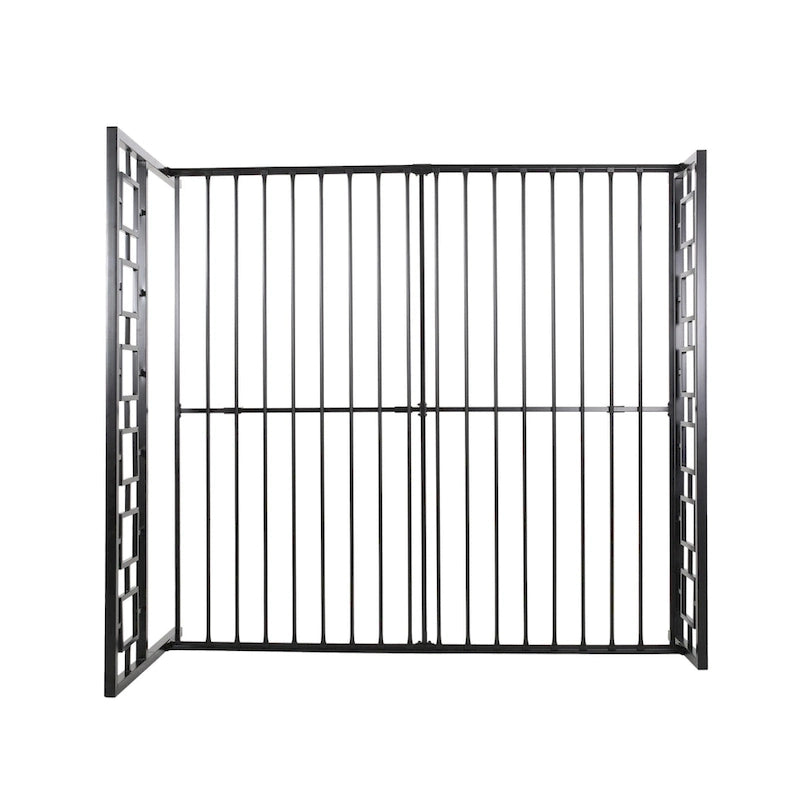 Cadre de lit plateforme King-size moderne Claudia Iron