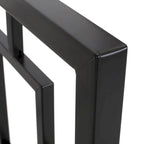 Cadre de lit plateforme King-size moderne Claudia Iron