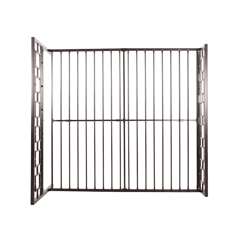 Cadre de lit plateforme King-size moderne Claudia Iron