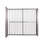 Cadre de lit plateforme King-size moderne Claudia Iron