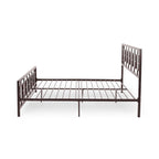 Cadre de lit plateforme King-size moderne Claudia Iron