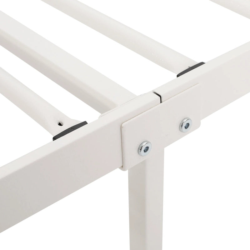 Cadre de lit plateforme King-size moderne Claudia Iron