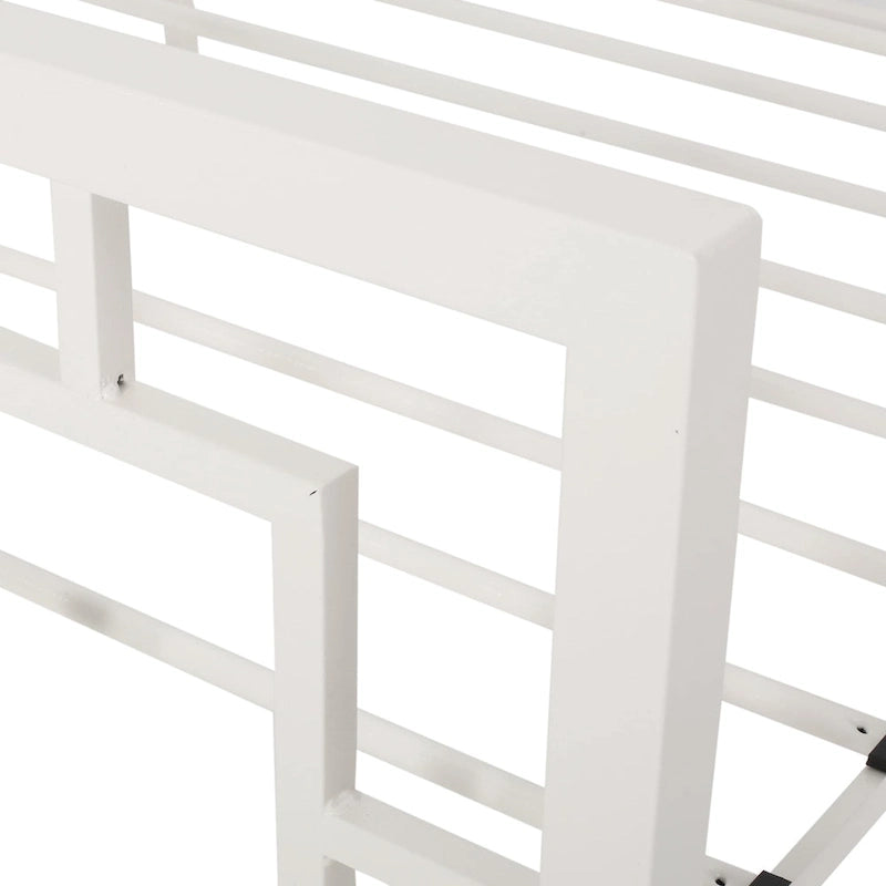 Cadre de lit plateforme King-size moderne Claudia Iron