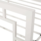 Cadre de lit plateforme King-size moderne Claudia Iron