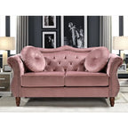 Causeuse Chesterfield US Pride Gloria Mid-century avec clous décoratifs