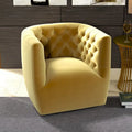 Fauteuil pivotant confortable style Mid-Century Modern