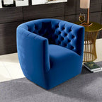 Fauteuil pivotant confortable style Mid-Century Modern