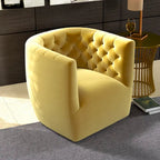 Fauteuil pivotant confortable style Mid-Century Modern