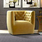 Fauteuil pivotant confortable style Mid-Century Modern