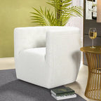 Fauteuil pivotant confortable style Mid-Century Modern