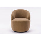 Fauteuil d'appoint pivotant, fauteuil crapaud