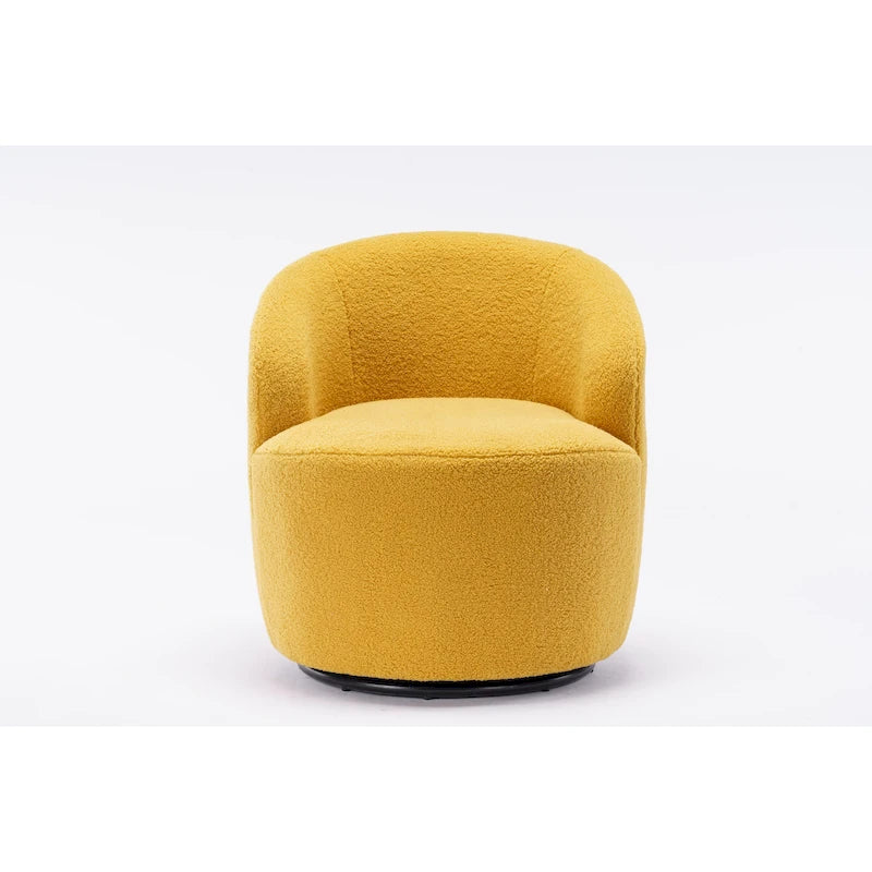 Fauteuil d'appoint pivotant, fauteuil crapaud