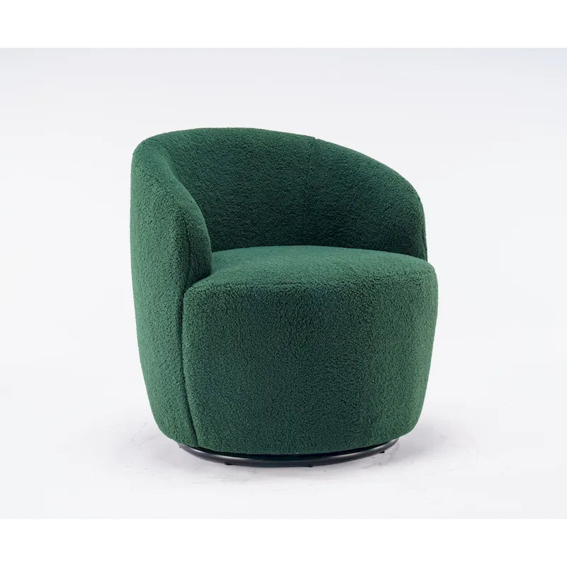 Fauteuil d'appoint pivotant, fauteuil crapaud