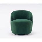 Fauteuil d'appoint pivotant, fauteuil crapaud
