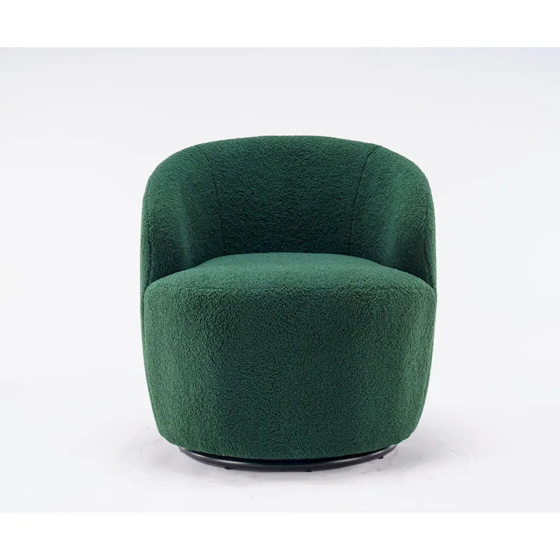 Fauteuil d'appoint pivotant, fauteuil crapaud