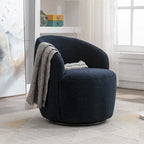 Fauteuil d'appoint pivotant, fauteuil crapaud