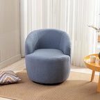 Fauteuil d'appoint pivotant, fauteuil crapaud