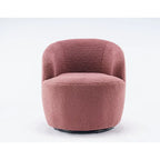 Fauteuil d'appoint pivotant, fauteuil crapaud