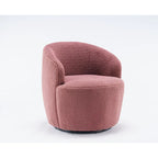 Fauteuil d'appoint pivotant, fauteuil crapaud