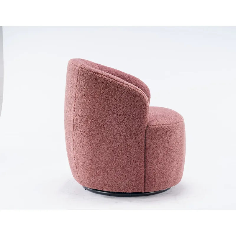 Fauteuil d'appoint pivotant, fauteuil crapaud