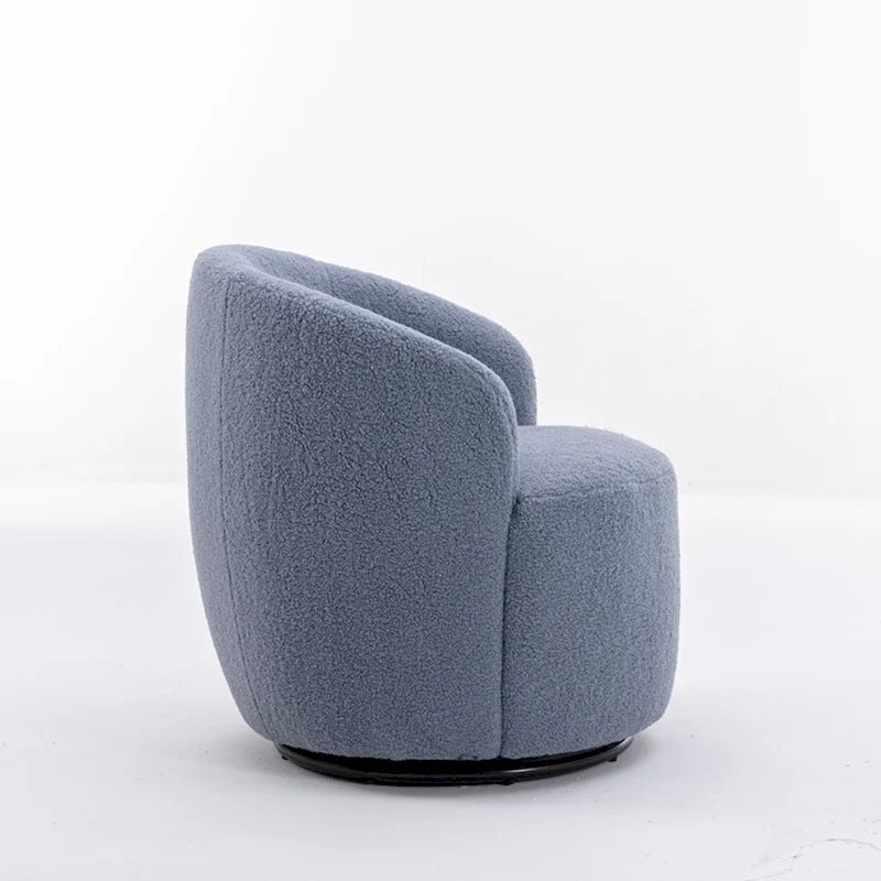 Fauteuil d'appoint pivotant, fauteuil crapaud