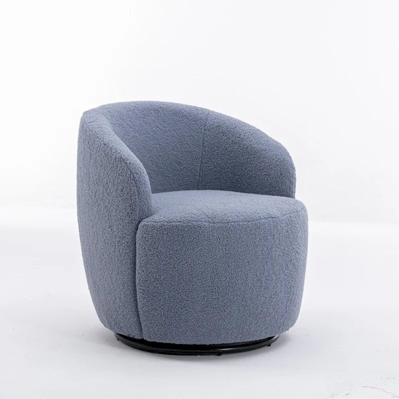 Fauteuil d'appoint pivotant, fauteuil crapaud