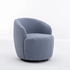 Fauteuil d'appoint pivotant, fauteuil crapaud