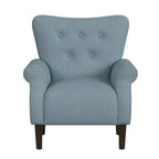 Fauteuil d'appoint à accoudoirs arrondis