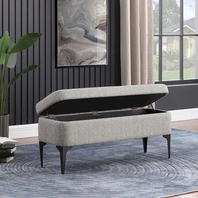 Banc de rangement moderne