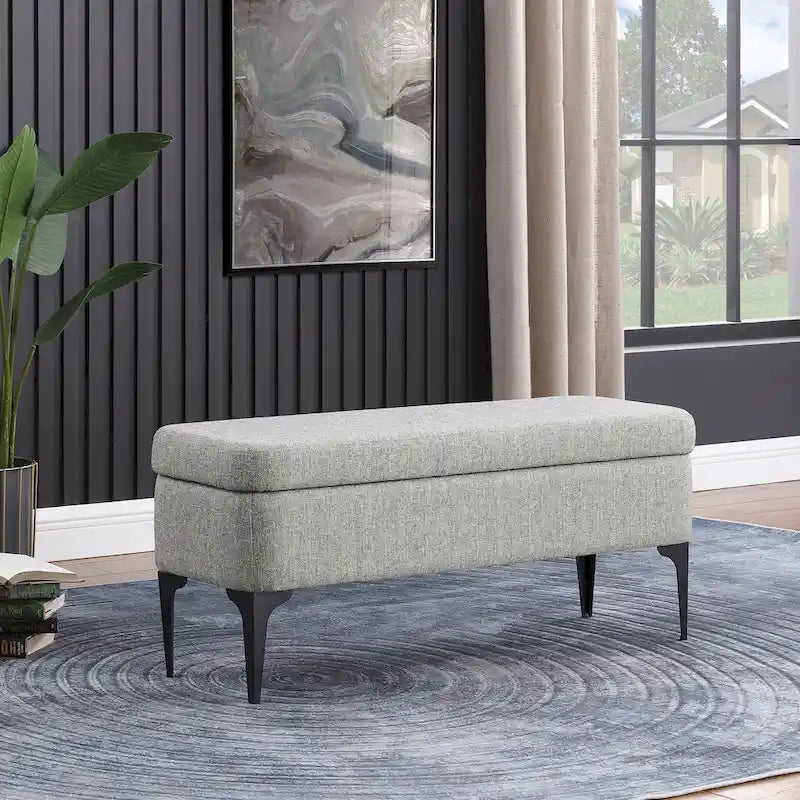 Banc de rangement moderne
