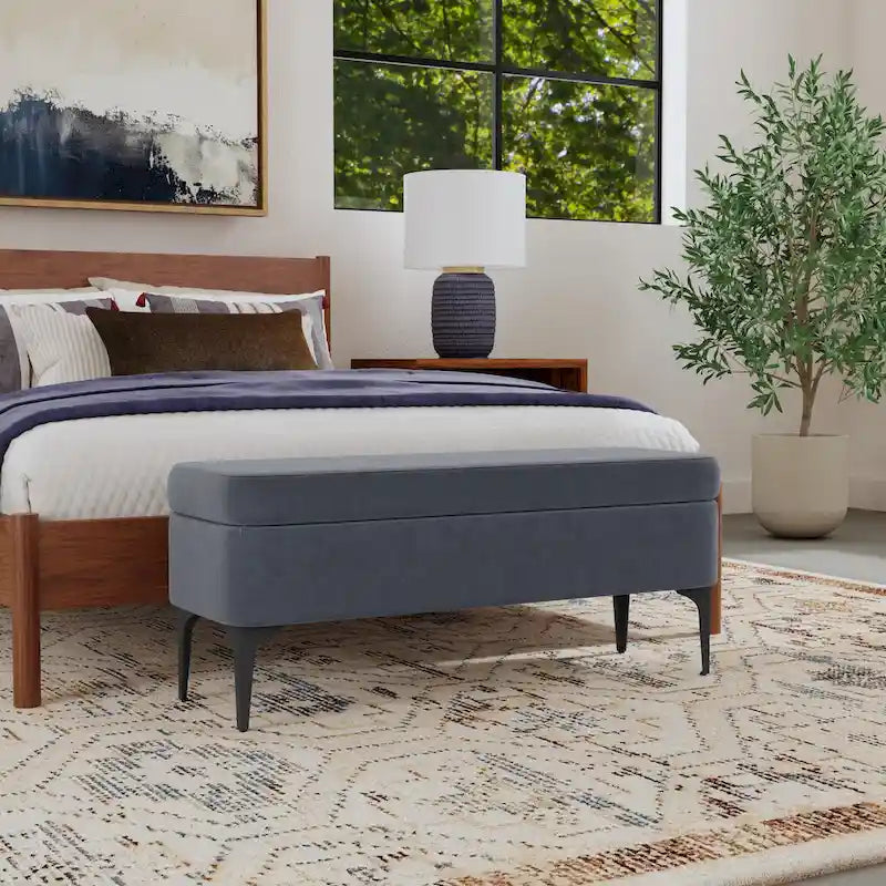 Banc de rangement moderne