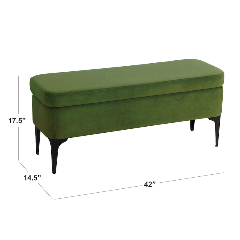 Banc de rangement moderne