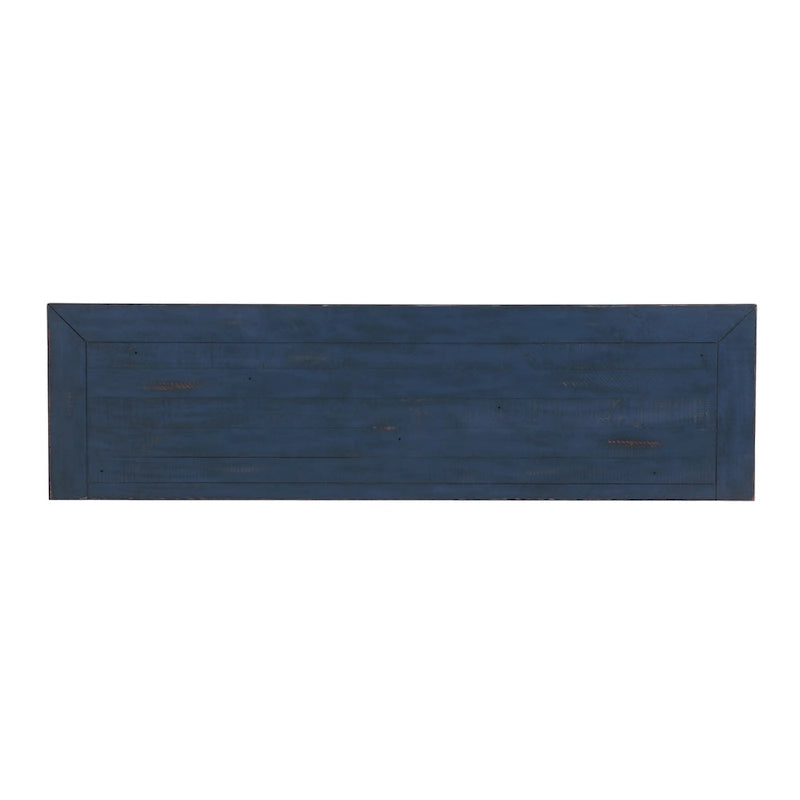 Meuble TV console en bois massif 65