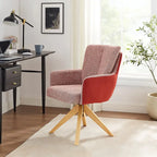 Chaise de bureau pivotante de style moderne du milieu du siècle