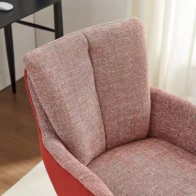 Chaise de bureau pivotante de style moderne du milieu du siècle