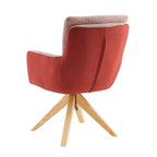 Chaise de bureau pivotante de style moderne du milieu du siècle