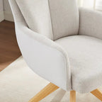 Chaise de bureau pivotante de style moderne du milieu du siècle