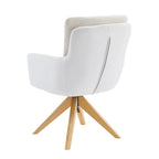Chaise de bureau pivotante de style moderne du milieu du siècle