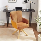 Chaise de bureau pivotante de style moderne du milieu du siècle