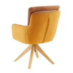 Chaise de bureau pivotante de style moderne du milieu du siècle