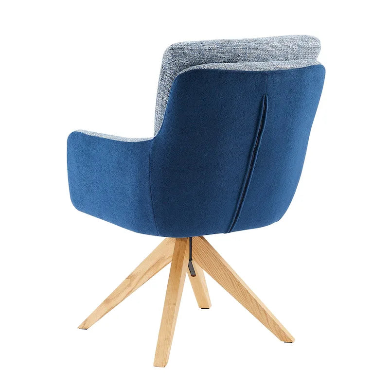 Chaise de bureau pivotante de style moderne du milieu du siècle