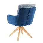 Chaise de bureau pivotante de style moderne du milieu du siècle