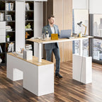 63 Bureau réglable Design ergonomique Rangement spacieux et Position debout