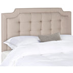 Tête de lit capitonnée Shanika Taupe (King)