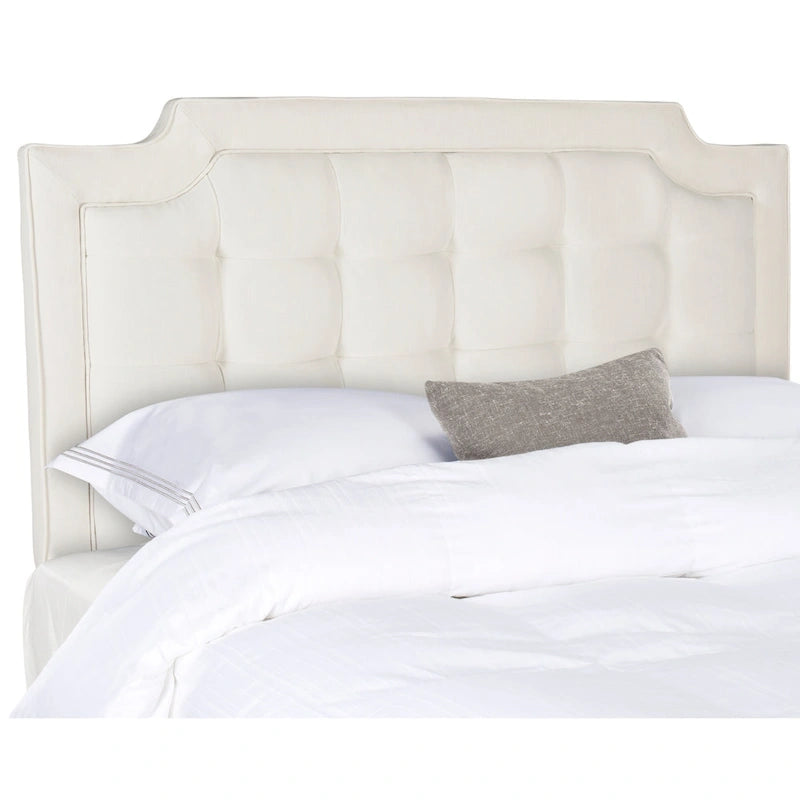 Tête de lit capitonnée Shanika Taupe (King)