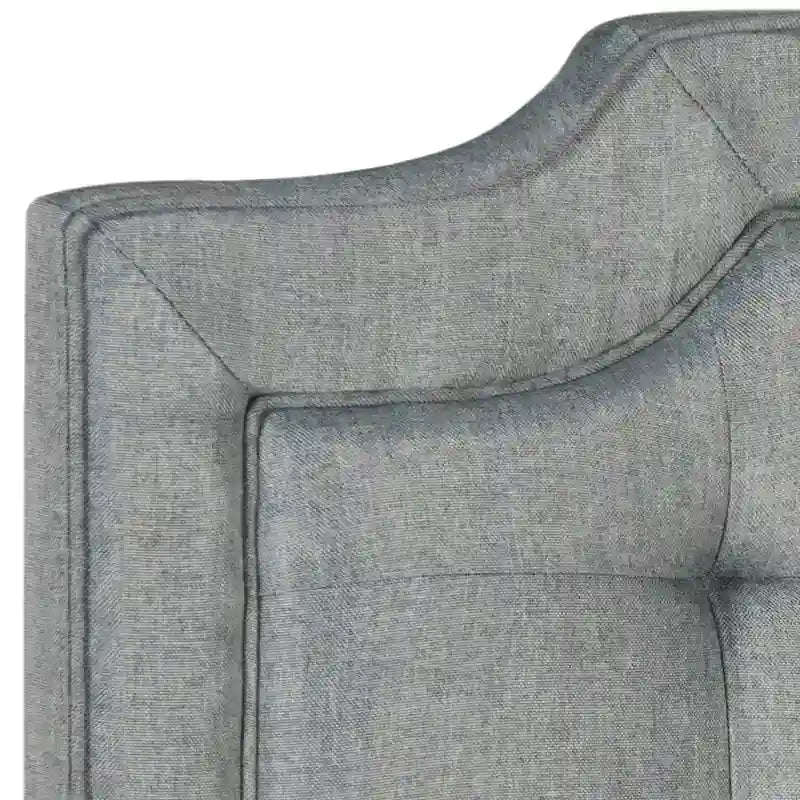 Tête de lit capitonnée Shanika Taupe (King)