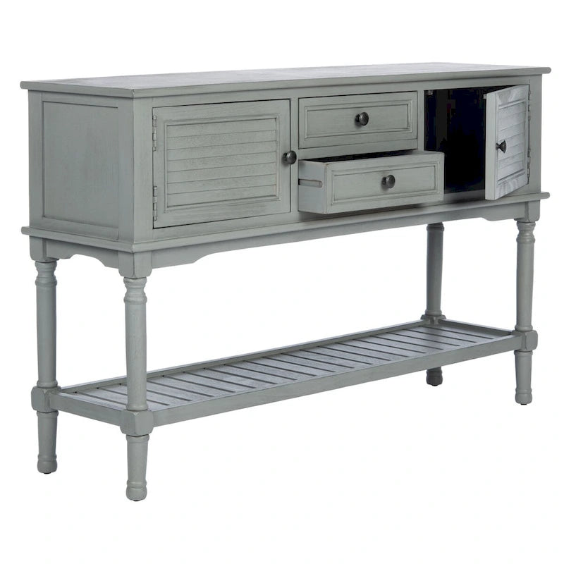 Console 2 tiroirs 2 portes Vella - 47,3 L x 13 P x 29,5 H - 47Lx13Px30H