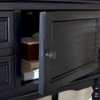 Console 2 tiroirs 2 portes Vella - 47,3 L x 13 P x 29,5 H - 47Lx13Px30H