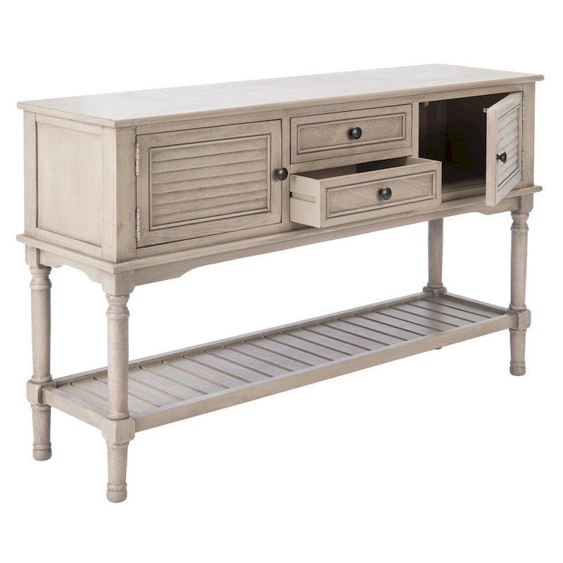 Console 2 tiroirs 2 portes Vella - 47,3 L x 13 P x 29,5 H - 47Lx13Px30H