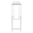 Table console en acrylique Camryn Couture - Transparent - 60 L x 10 P x 30 H - 52Lx10Px30H